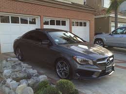 Mountain Gray Cla With Night Styling Mercedes Classy Cars Luxury Cars
