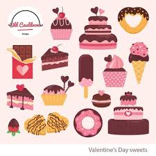 514,376 birthday clip art images on gograph. Valentine S Day Cakes Heart Clipart Cupcake Image Vector Clipart Cl020