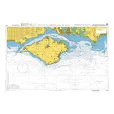 Admiralty Chart 2045 Outer Approaches To The Solent