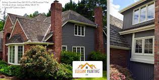 If a typical shutter color does not match your requirements, ready shutters also supplies shutter panels that may be painted. Gray Paint To Go With Red Brick Siding Color Sherwin Williams Gauntlet Gra Brick House Exterior Colors House Exterior Color Schemes Red Brick House Exterior