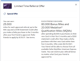 Delta skymiles® gold business american express card: Amex Offering 100 Bonus Miles When Referring To Delta Cards