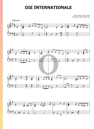 Klaviertastatur, klaviertastatur, digitalpiano, herunterladen, elektrisches klavier png. Die Internationale Sheet Music Piano Solo Pdf Download Streaming Oktav