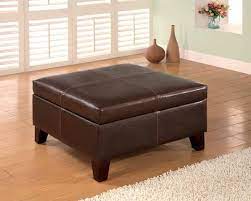 Simpli home harrison upholstered coffee table ottoman in tanners brown faux leather. Costco Leather Ottoman Coffee Table Square Storage Ottoman Brown Storage Ottoman Storage Ottoman