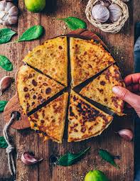 Quesadillas Mit Susskartoffel Schwarzen Bohnen Mais Und Kase Vegane Hauptspeisen Rezepte Leckere Vegane Rezepte