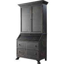 If you're looking for a true vintage desk, check out the selection on bazaar, our own marketplace for vintage and secondhand furniture. Secretary Desk With Hutch Black