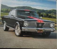 Image result for Black 1966 Barracuda