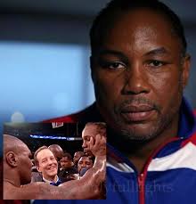 Lennox Lewis: “It's kind of weird. When me and Mike Tyson met it was 1983.  We wanted to know who this Mike Tyson was, everyone was talking about this  guy