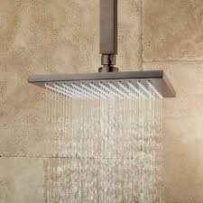 Devereaux Ceiling Mount Shower Head With Square Arm Bathroom Rain Shower Head Rain Shower Head Ceiling Shower Heads