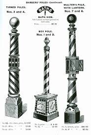 Black And White Barber Pole For Sale Free Standing Barber Poles From Koken S Supply Newhousebooks Barber Pole Barber Shop Pole Barber
