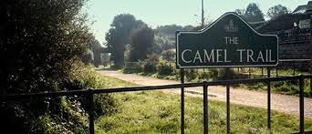So just 5 miles walk along the camel trail, which is an old railway line converted for walking and cycling. The Camel Trail Wadebridge Town Council