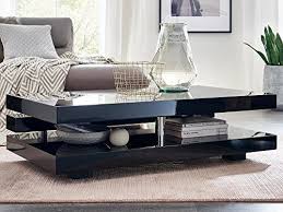 Li Il Couchtisch Schwarz Hochglanz Ancona Wohnzimmertisch Wohnzimmertisch Couchtisch Schwarz Couchtisch