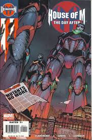 Cb 7 2006 Marvel Comic Book Decimation The House Of M The Day After 1 Marvel Comic Books Comics Marvel