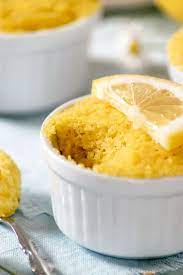 Keto Easy Lemon Mug Cake Recipe So Nourished Recipe Lemon Mug Cake Protein Mug Cakes Lemon Desserts