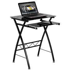 We did not find results for: Black Tempered Glass Computer Desk With Pull Out Keyboard Tray Black Glass Top Black Frame Riverstone Furniture Collection Target