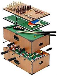 5 In 1 Deluxe Wooden Compendium Of Games Table Games Set Billiard Table Football Table Table Tennis Chess And Backga Backgammon Set Table Games Backgammon