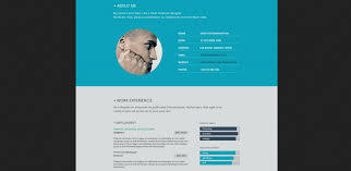 11 beautiful flat resume design