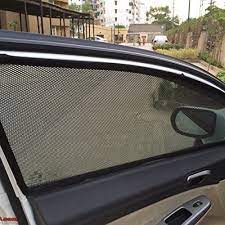 Apply thesemagnetic car window curtains to keep your drive comfortable. New Car Window Sunshade Curtain Magnetic Car Curtain Of Honda Amaze 4 Pcs Set Amazon In Car Motorbike