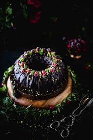 Lemon bundt cake with chocolate glaze and candied lemon. The Best Chocolate Bundt Cake Recipe Foolproof Living