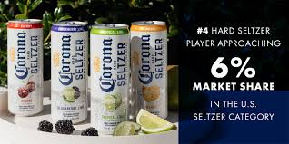 Corona® hard seltzer is the newest addition with spiked seltzer water. Constellation Brands On Twitter The Successful Launch Of Corona Hard Seltzer Was Among Our Highlights Of Q1 As It S Already The 4 Hard Seltzer Brand In The U S Reachforstz Https T Co Gadywv3ekr