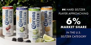 At 4.5 percent abv, the flavored malt beverage will contain 90 calories, zero carbs. Constellation Brands On Twitter The Successful Launch Of Corona Hard Seltzer Was Among Our Highlights Of Q1 As It S Already The 4 Hard Seltzer Brand In The U S Reachforstz Https T Co Gadywv3ekr