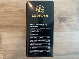 The experts in optics since 1992. Wts Leupold Bx 4 Pro Guide Hd 10x42 Rokslide Forum