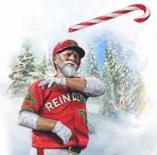 God bless all the work you do for those less fortunate in nashville. Kent On Twitter Nothin Says Christmas More Than Santa Pimpin A Dinger With A Candy Cane Bat