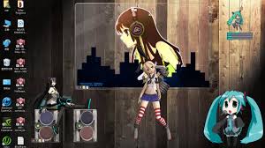 Anime with video game theme. Anime Theme Windows Gadget Gallery