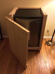 Wanted to share my most recent project. Danby Dar044a6bsldb Kegerator Cabinet Build Home Brew Forums Diy Home Bar Kegerator Cabinet Outdoor Fridge Cabinet