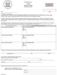 7031 koll center pkwy, pleasanton, ca 94566. 44 Return To Work Work Release Forms Printabletemplates