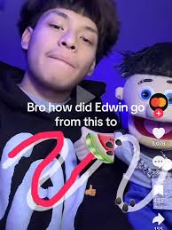 Edward Cutting His Hair Bc He Got Slime in It