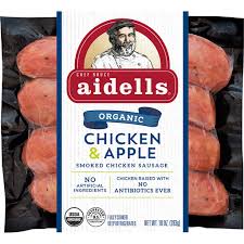 Chicken apple sausage pasta recipe. Aidells Smoked Organic Chicken Sausage Chicken Apple Shop Elgin Fresh Market