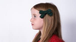 PRINTED TERRY SMALL BOW