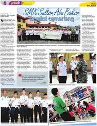 Sekolah menengah kebangasaan sultan ebu bekar. Smk Sultan Abu Bakar Beraksi Cemerlang Klik