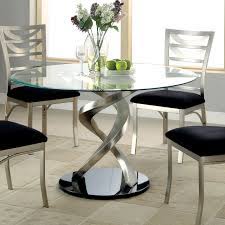 Seats up to 4 people, ideal for any dining area, such as a kitchen, dining room, dinette, or small apartment. Round Glass Top Dining Room Table Ideas On Foter