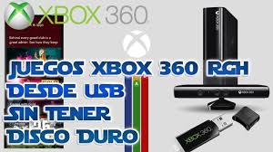 Amante de los juegos de xbox360? Ejecutar Juegos De Xbox 360 Rgh Desde Usb Sin Tener Disco Duro