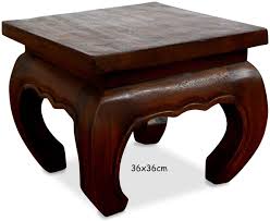 Choose from a unique selection of chinese coffee tables and asian style home furniture to add style or complement your space. Select Size Small Opium Tables In Brown Side Table As Coffee Table Or Bedside Table In Solid Wood In Asian Colonial Style 36 X 36 Cm Brown Home Kitchen Living Room