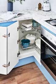 We're using a plastic and laminate primer from the dulux renovation range. Storage For Hard To Reach Places Kitchen Inspirations Kaboodle Kitchen Kaboodle