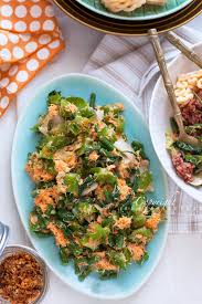 A javanese specialty that can be served as a main dish or side dish. Resep Urap Urap Sayur Java Style Vegetables Salad