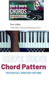 Learn to Play the Defe Defe Chords