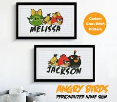Huge savings · returns made easy · world's largest selection Angry Birds Baby Custom Name Cross Stitch Pattern