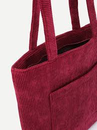 Resultado de imagen de bolsos de pana