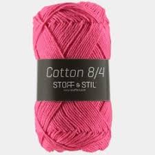Übung mach den meister, die farbe pink mischen: Cotton 8 4 Pink Hakeln Stricken Garn