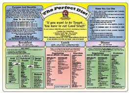 The Perfect Diet Chart By Dr Wayne Pickering
