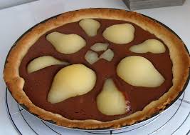 Tarte Amandine Poires Chocolat Realisee Au Cook Expert Lors De Ma Seconde Demo En Tant Que Poire Au Chocolat Tarte Amandine Poire Chocolat Tarte Chocolat Poire