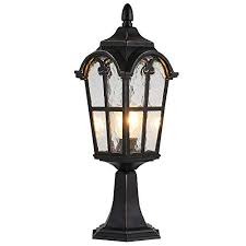 Maybe you would like to learn more about one of these? Lonedruid Traditional Outdoor Post Lights Black Modern Pillar Lamp Waterproof Column Light Fixtures Ul Listed Walmart Com Walmart Com