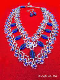 Bb5 1 Jpg 1200 1600 Tatting Jewelry Jewelry Patterns Necklace Patterns