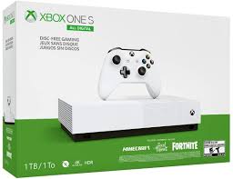 Amazon Com Xbox One S 1tb All Digital Edition Console Disc Free Gaming Discontinued Electronics