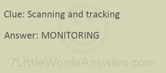 Maybe you would like to learn more about one of these? Scanning And Tracking 7 Little Words 7littlewordsanswers Com