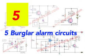 The post discuses 4 simple motion detector circuits using op amp and transistor. Motion Detector Alarm Circuit With Pir Sensor Simple And Cheap