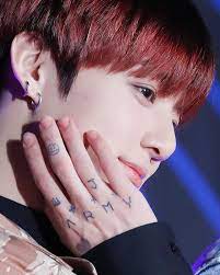 Bts Jungkook On Instagram Whenever I See Jungkook S Hand I Get So Like We Re Tattooed On His Hand Forever Jungkook Tattoo Jungkook Jungkook Tattoo Hand